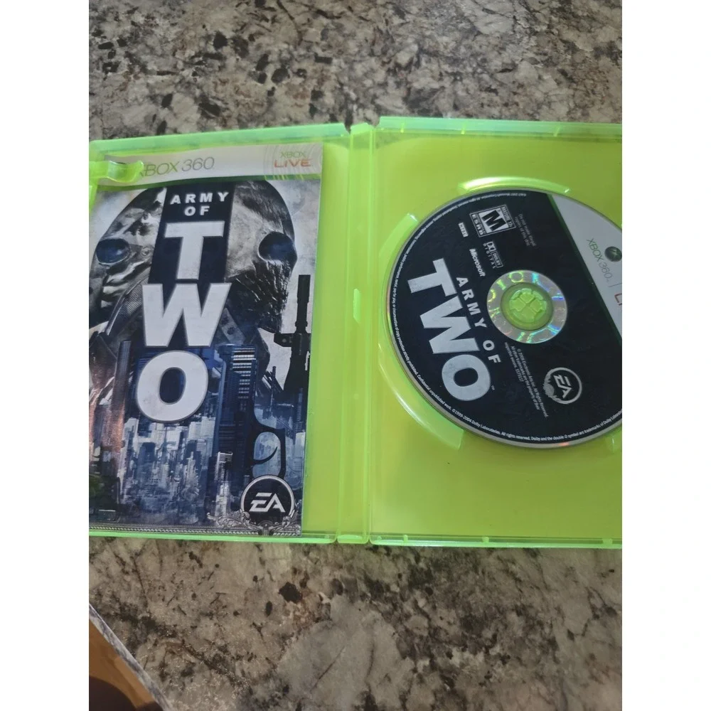 Microsoft Xbox 360 Game - Army of Two CIB Complete Tested And Working